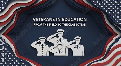 Veterans In Education From The Field To The Classroom Poster.
