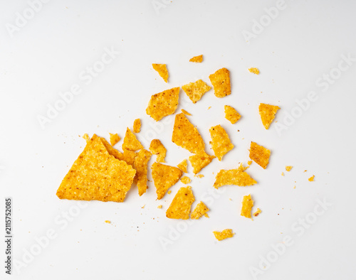 Tortilla chips, mexican nacho snack