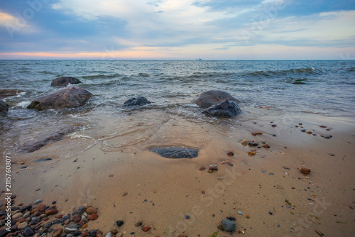A warm summer Baltic evening