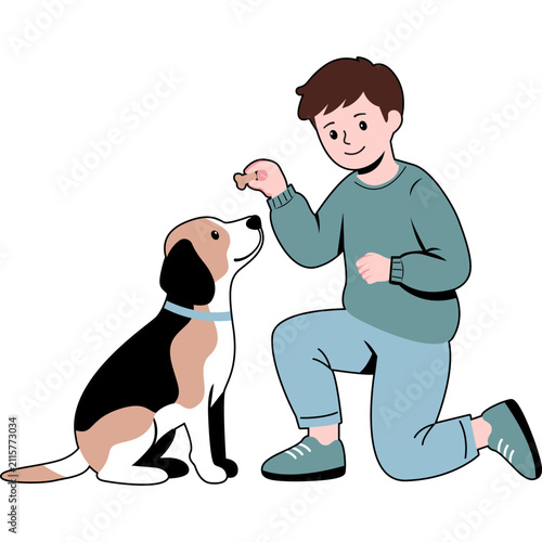 Pet Lifestyle Illustration