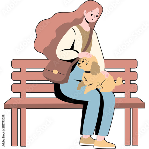 Pet Lifestyle Illustration