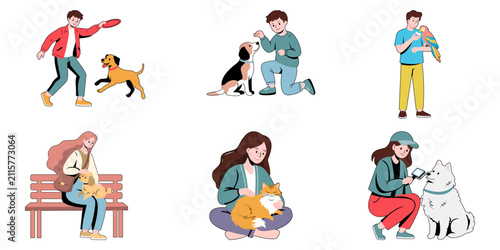 Pet Lifestyle Illustration