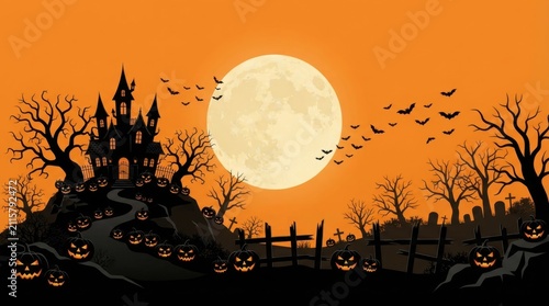 Haunted Moon Banner