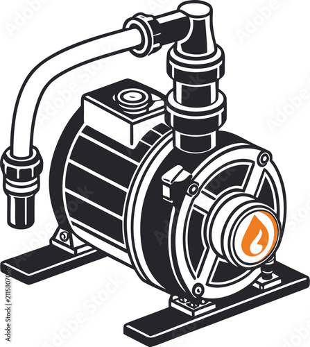 illustration of a gas pump with dollar sign
