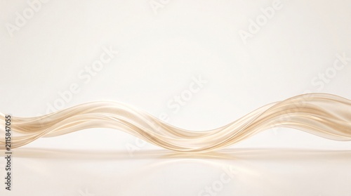 Elegant Golden Wave Texture for Luxury Design, Shimmering Metallic Ripple Background with Ambient Glow Effect for Branding - Generative AI