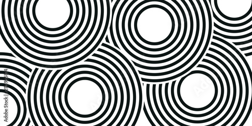 Bild auf Leinwand Spiral sound wave rhythm line dynamic abstract vector background