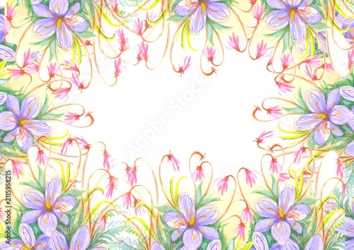 abstract floral background