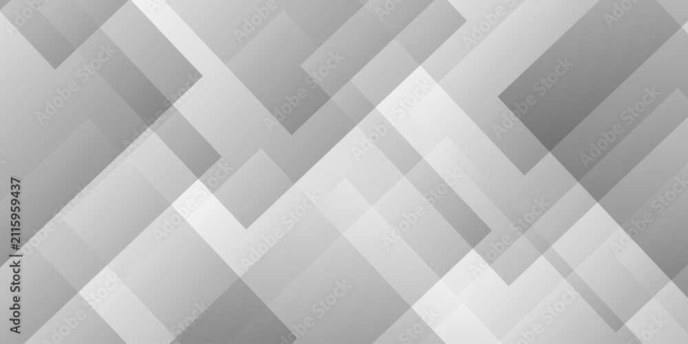 Fototapeta premium Grey white abstract background paper shine and layer element. Modern style abstract background. square shape with futuristic concept background.