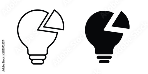 Foto Problem solving icon minimal illustration set