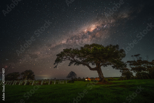 Colours of the South Australian night sky.