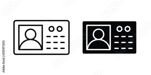 Bild auf Leinwand Interphone icon editable pictograms collection