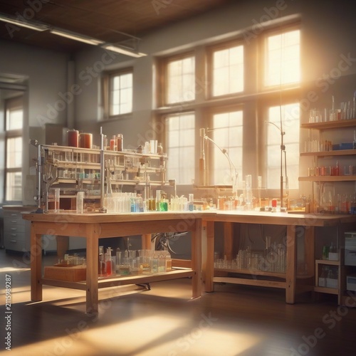 A highly detailed, ultra-realistic, commercial sto background template with copy space