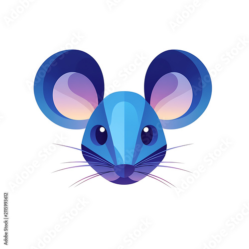 Creative mouse icon pack with clean outline and solid styles on white background