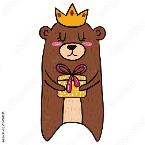 Teddy bear cartoon
