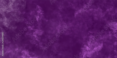 Foto Deep royal purple abstract background featuring cloudy smoke wash elements ideal