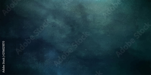 Fotografie Abstract Dark Blue Grunge Storm Sky Background with Smoky Clouds Misty Texture a