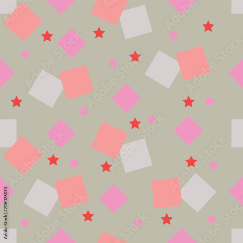 seamless pattern with hearts