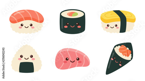 Cute sushi collection