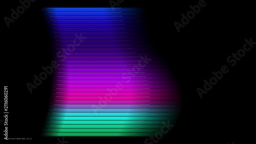 cyber neon, neon pink, magenta glow, purple cyan, slat wave, glowing lines, venetian blinds, horizontal stripes, curved arc, neon spectrum, cyber security, telemetry, technology background, web 3, big