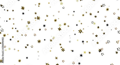 Elegant gold stars confetti...
