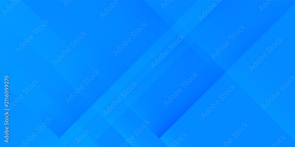 Fototapeta premium Abstract blue geometric banner background. Dynamic shapes composition. Vector illustration