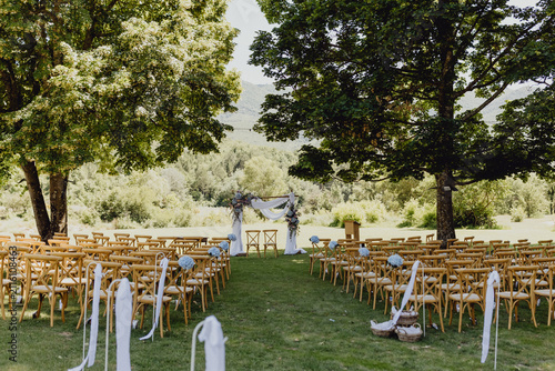 Cérémonie Laïque juste avant la célébration de mariage