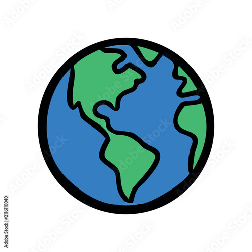 Planet Earth Clipart for Global Environment Geography and Educational Creative Resources