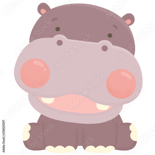 Cute hippopo 