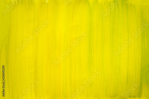 Bright Yellow Abstract Hand Drawn Texture Background for Design