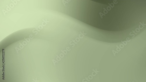 Muted olive green background with smooth S-shape waves, earthy gradient tone. Calm natural mood. Great for eco, military, and outdoor branding. 4K.