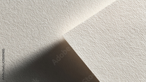 minimal paper texture background with soft natural shadow and large copy space  premium editorial advertising style