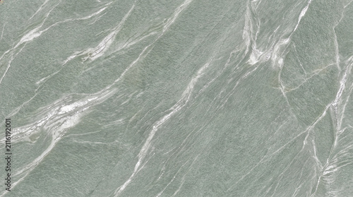 Soft Green Mystic Spring Quartzite Texture with Silver Veins