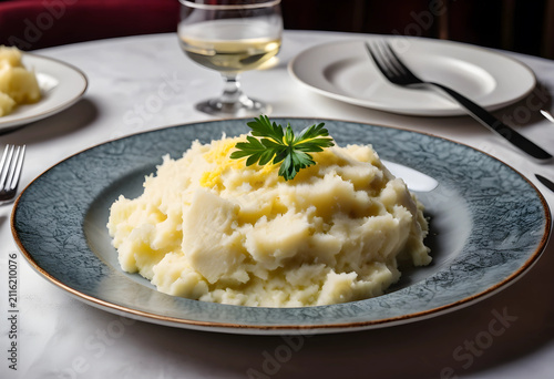 Creamy mashed potatoes with...