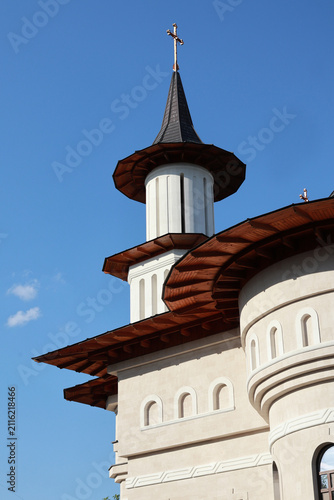 An Orthodox church in Romanian style.