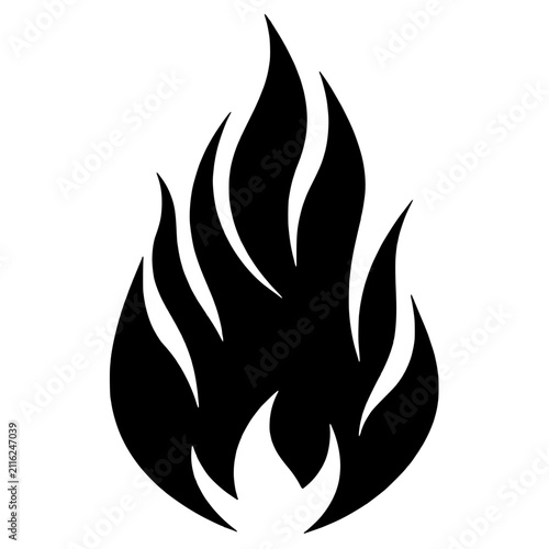 fire flames set