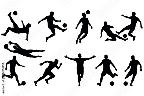 vector silhouettes of people