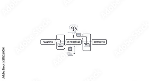 Flowchart diagram in black and white.