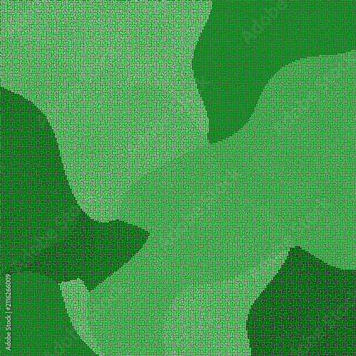 Photography Flowing organic green shapes vector with grainy pointillist texture and contemporary abstract aesthetic for wallpapers