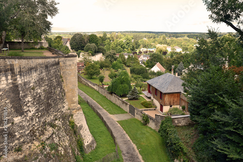 Quadro su tela Remparts de la cité médiévale de Loches. France