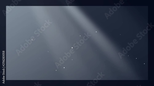 Cinematic Dust Particles in God Light Rays Background