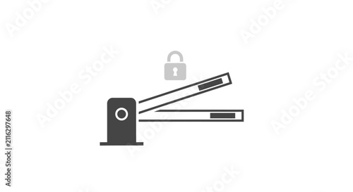 Fotografie Secure document shredder machine.