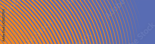 Abstract Curved Line Geometric Background Flat Vector