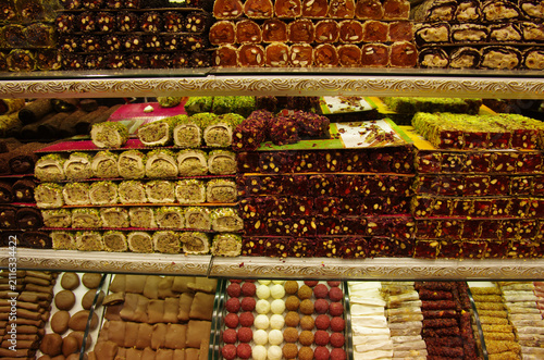 Grand Bazaar, Türkiye, local sweets shop