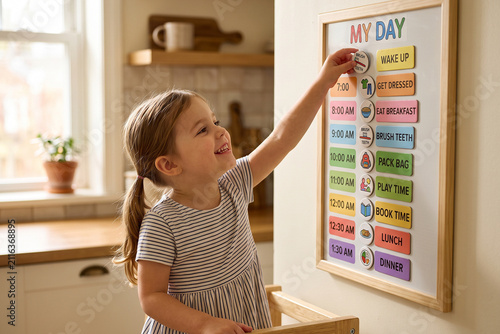 My Day Visual Schedule Chart for Daily Preschool Activities