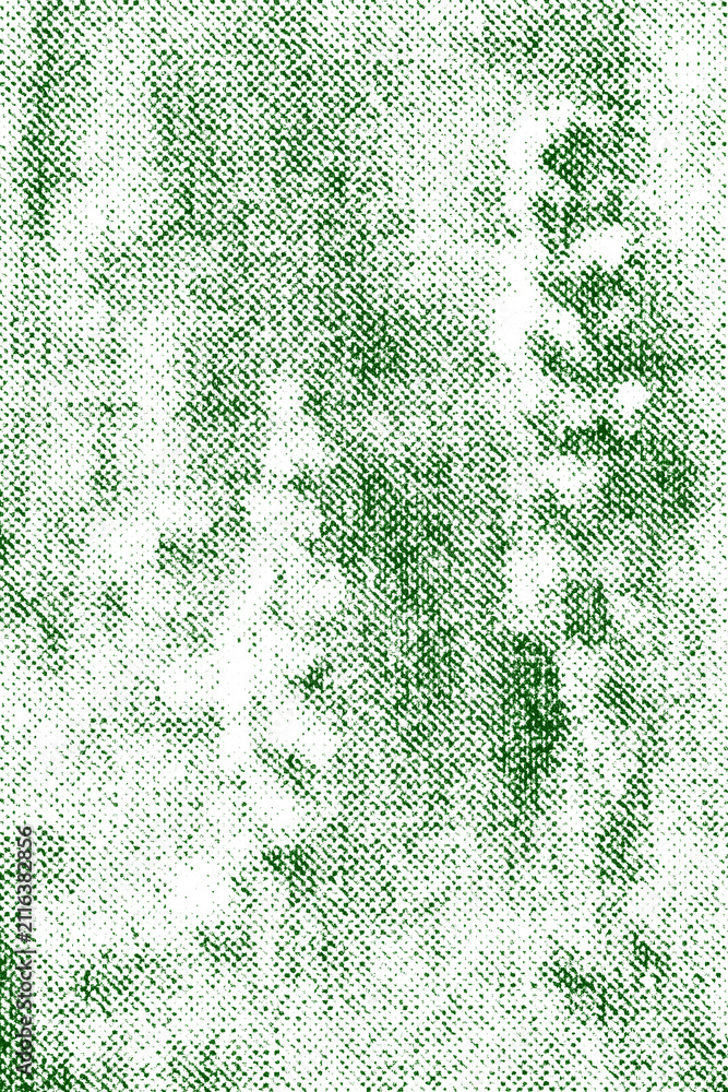 Obraz premium Faded green lavender spikes and foliage merge into a softly mottled print texture.