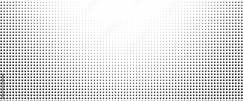 Photography Triangle halftone gradient texture