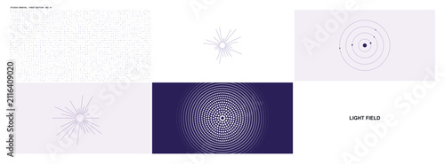 Abstract Visualization of Scientific Light Field Propagation and Optical Wave Patterns