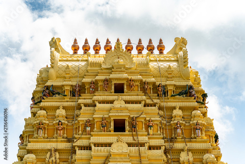 Quadro su tela Rajagopuram du temple Maviddapuram Kanthaswamy – Jaffna, Sri Lanka