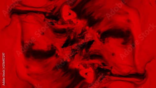 red cosmic acid psychedelic abstract background swirl wave morphing Intro overlay vj template mist flow