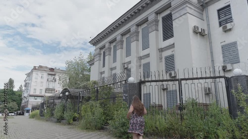 Exterior of the Abandoned Russian Embassy in Kyiv
